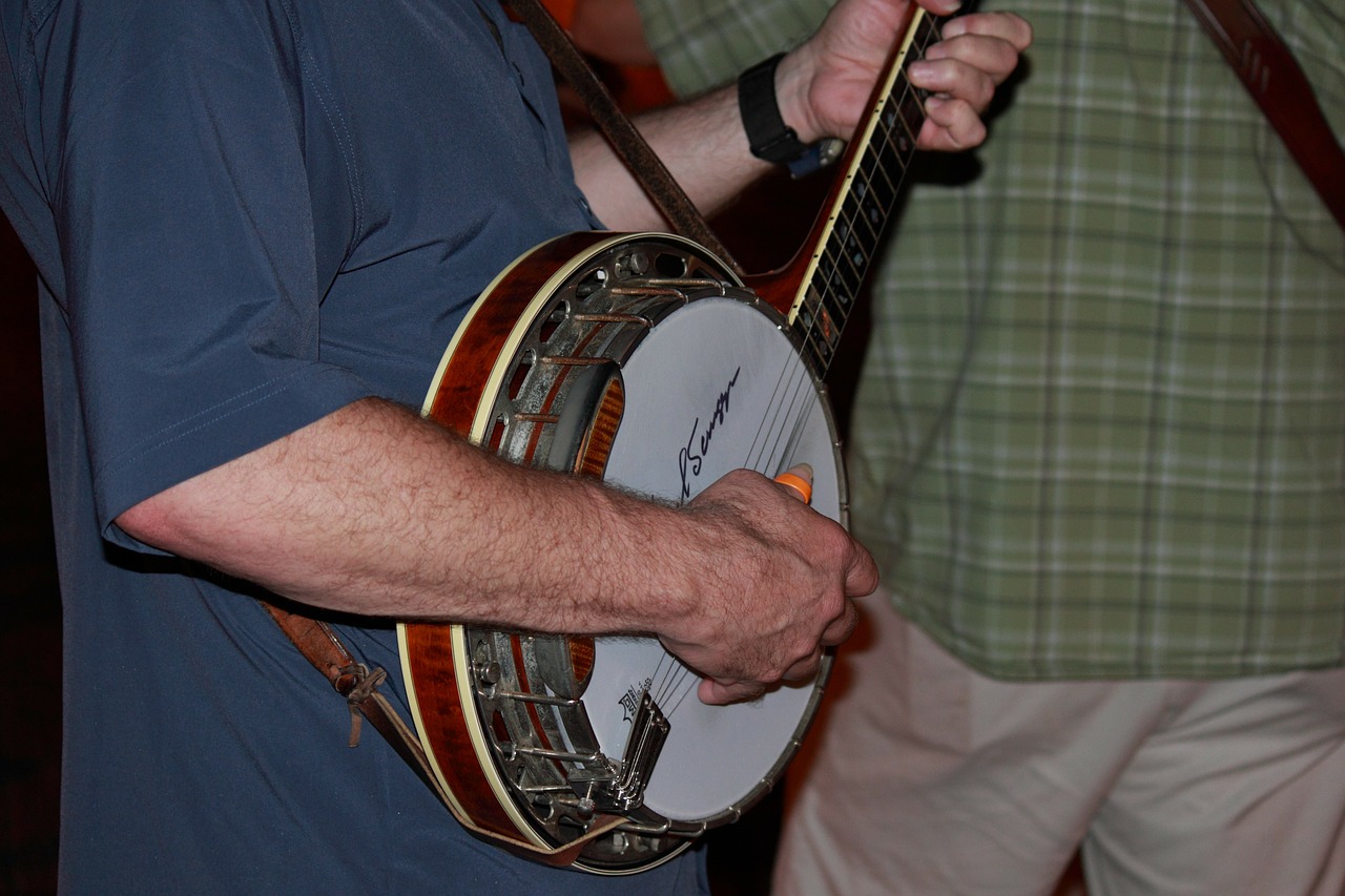 Banjo player at Smoky Mountain Tunes and Tales